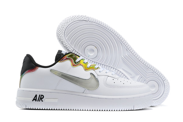 Women's Air Force 1 Low Top White Shoes 039
